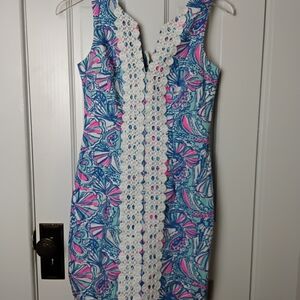 Lilly Pulitzer for Target Blue and Pink Dress